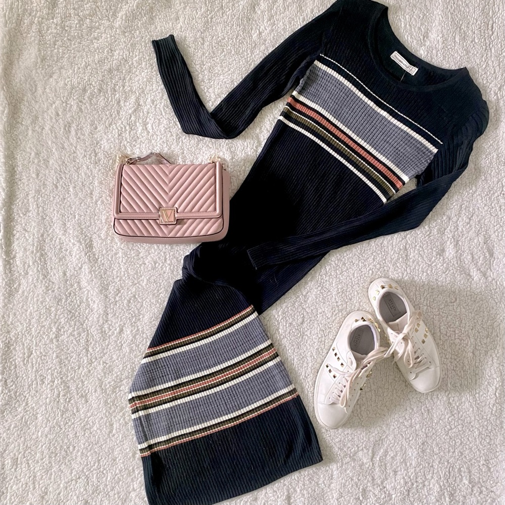 NWT Abercrombie & Fitch ribbed bodycon dress 💙